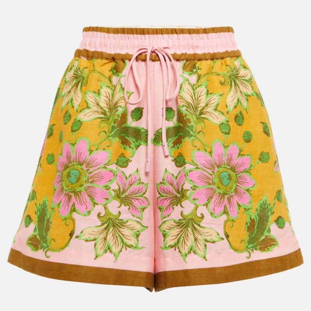Alemais Winnie floral shorts size 4